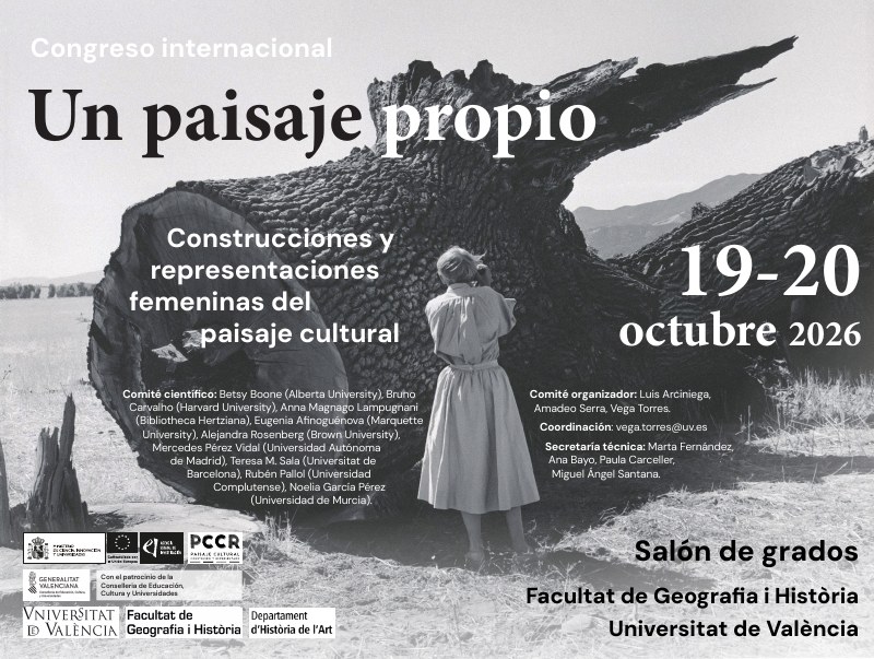 Congreso internacional<br />
Un paisaje propio